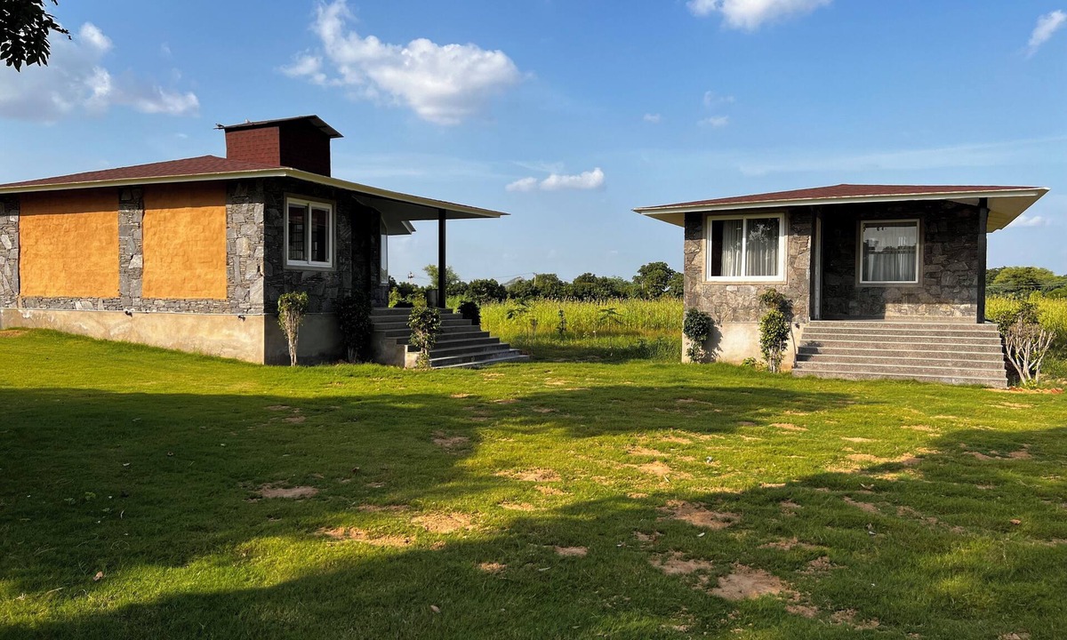 Beawar Other | 2-bedroom Zazen farmhouse with outdoor pool in Beawar Enjoy hikes and temples