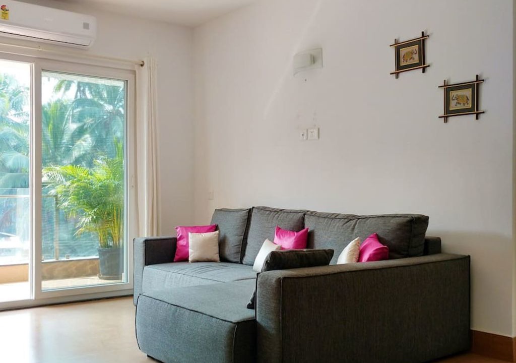Arpora Apartment | 23) Serviced delightful apartment central Arpora