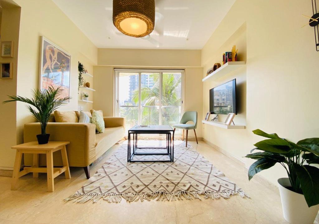 Khar Apartment | ConnektHomes - Modern2Bed-BandraArea