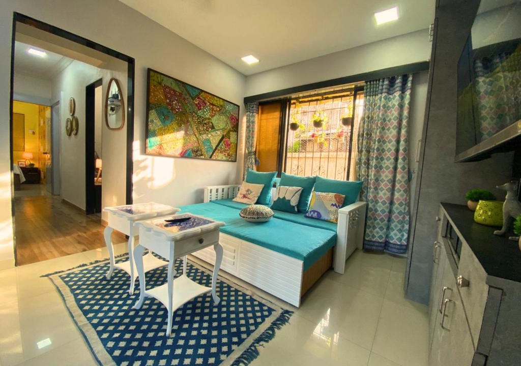 Ranwar Apartment | ConnektHomes - Saba heritage Charming Apartment in Bandra West