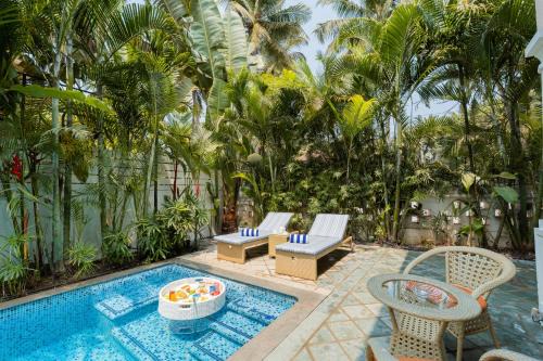 Arpora Villa | ELIVAAS 4 BHK with Pvt Pool near Baga - Celest