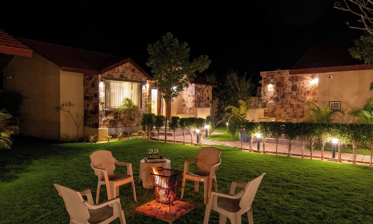Jamool Khera Apartment | ELIVAAS Tiger Cave Suite with Pvt Pool