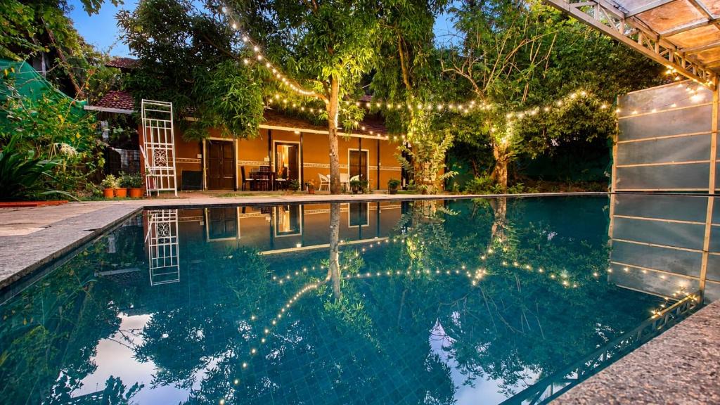 Ribandar Villa | Heritage Mud-house with Private Pool in North Goa