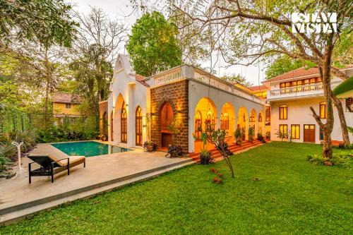 Moira Villa | Kismet Villa - Pvt Lawn & Pool by StayVista