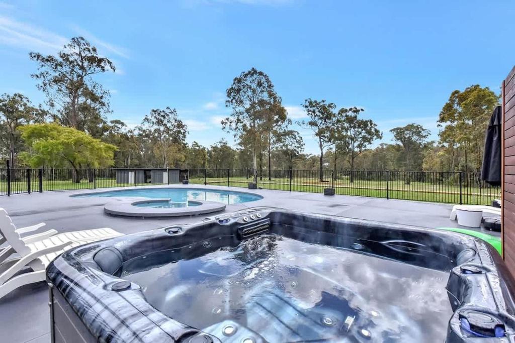 Kitchener House | Kitchener Country Estate with Pool Hot Tub on private acres that sleeps up to 18