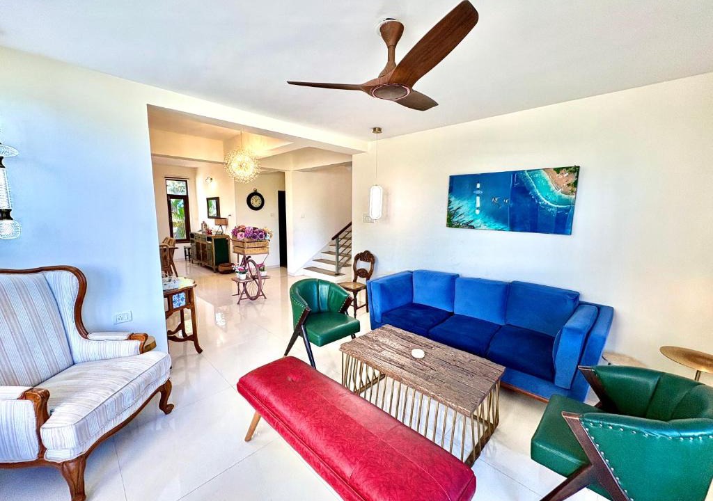 Sangolda Villa | Luxury 4BHK Private Pool Villa Near Calangute Beach, Saligao