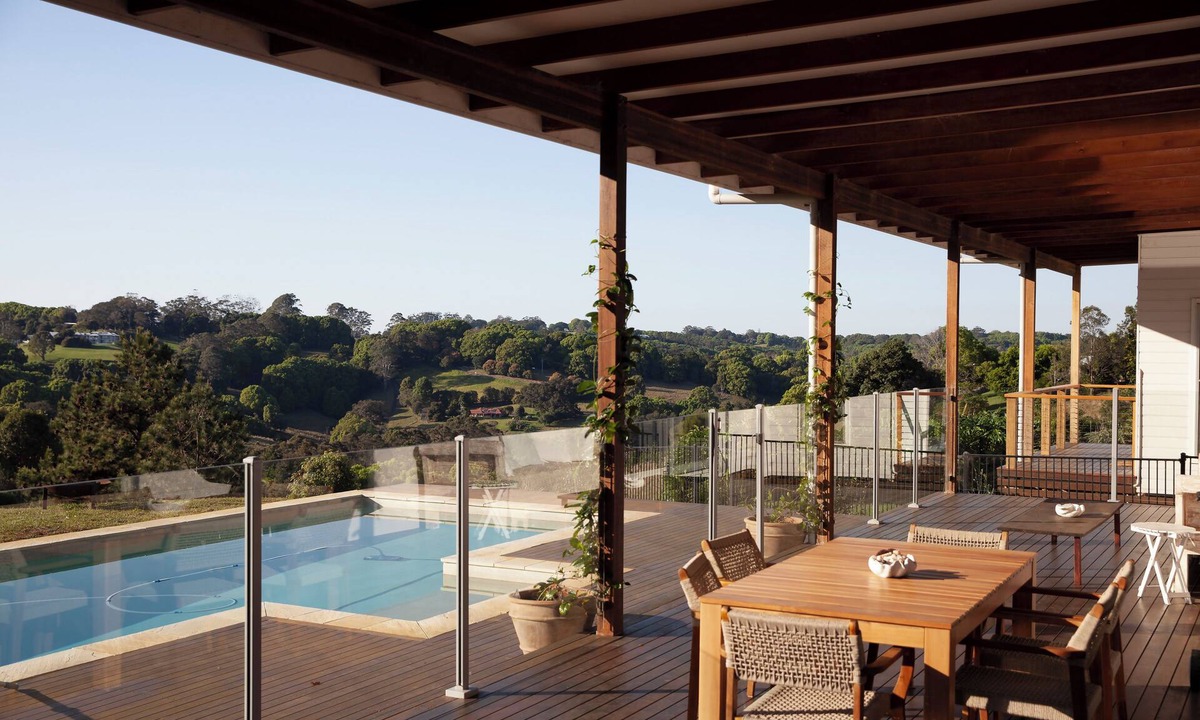 Bangalow House | Luxury Byron Hinterland Retreat | Panoramic Vistas from Pool, Gardens & Home