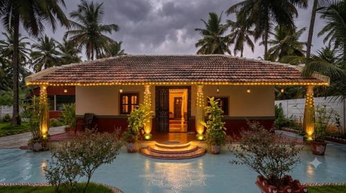 Channapatna House | Luxury Farm Stay With Pool and Party Hall