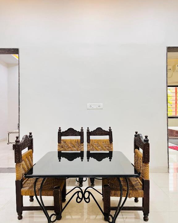 Raipur Apartment | Minimalist 3BHK Flat in Central Raipur with Office Space