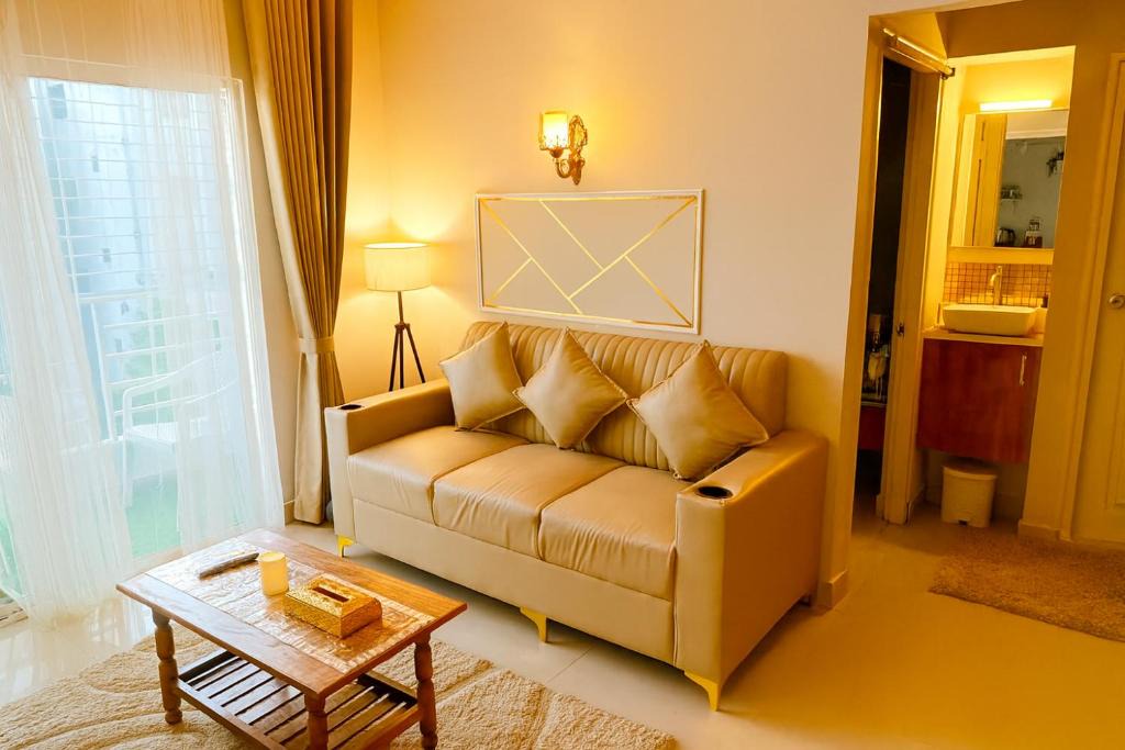 Shaikpet Apartment | NK Homes Full Furnished 2BHKs with Kitchen, Hall, Wifi & Smart TV