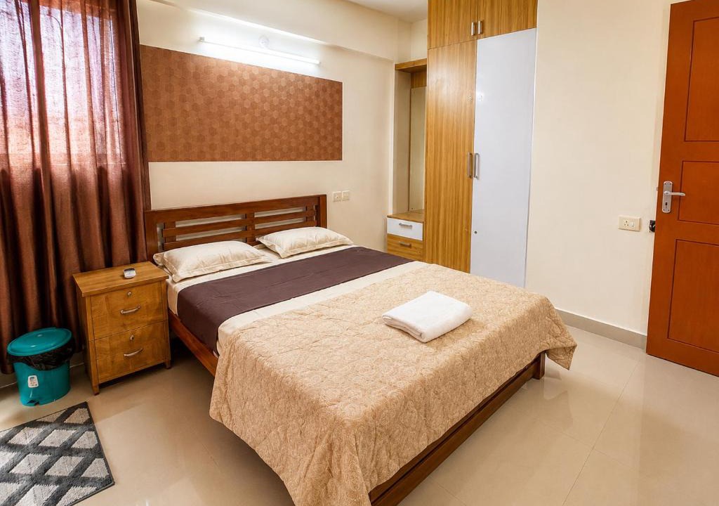 Nedumbassery Apartment | Nora's Hospitality 1BHK Service Apartment Near Cochin Airport
