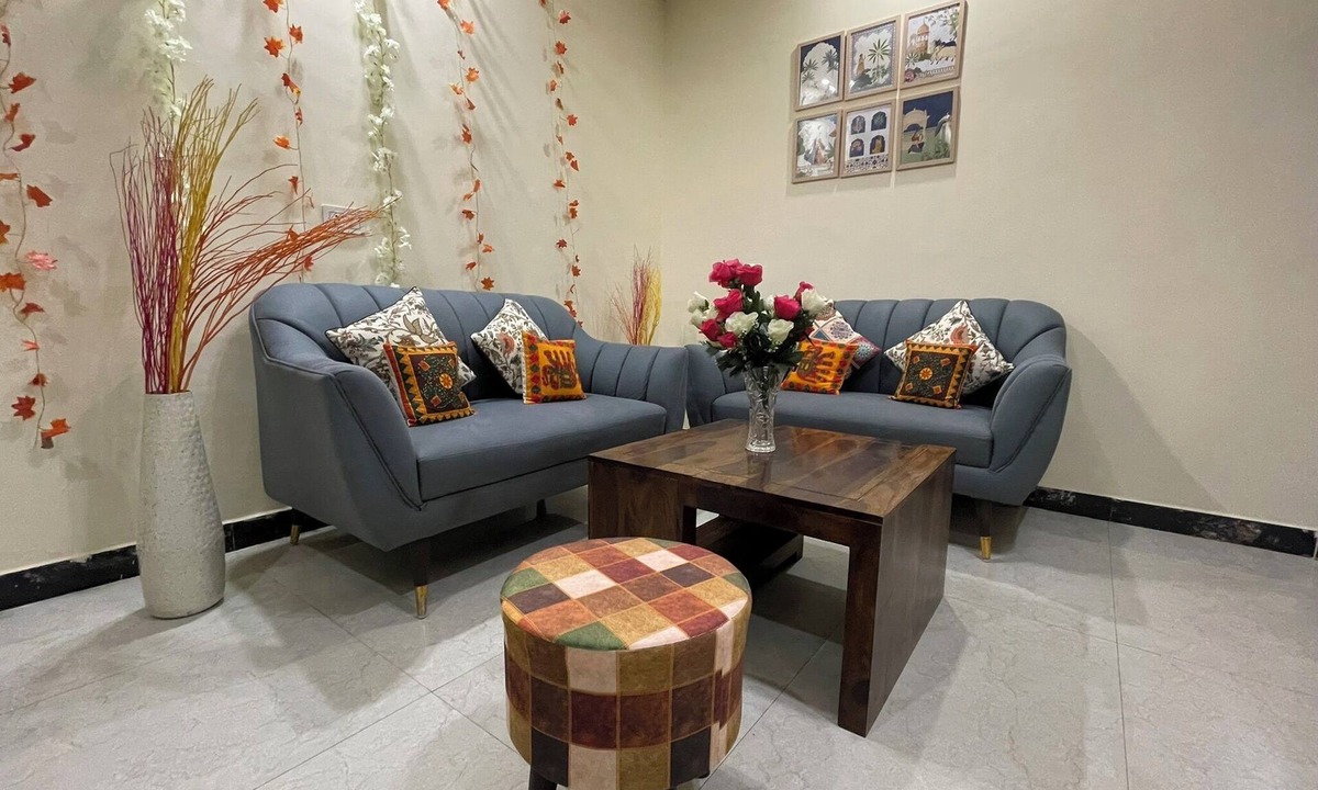 Gurugram Apartment | Peaceful 1-bedroom apartment with AC and High-Speed 300 Mbps WiFi in Gurugram