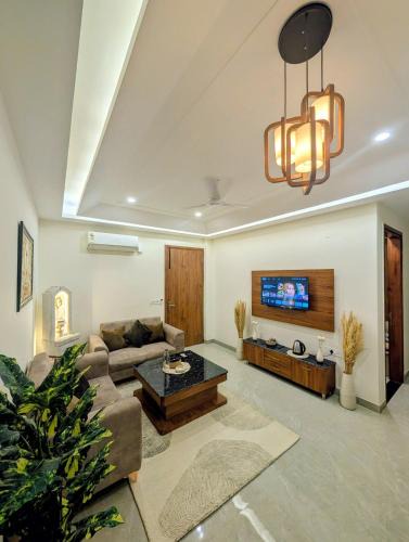 Jharsa Village Apartment | Private Luxury 1BHK Suite in a serviced apartment