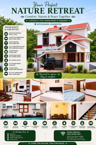 Kundapur House | Private Villa 2 BHK fully furnished