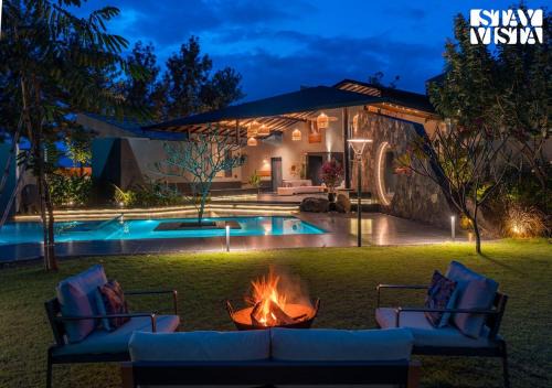 Nashik Villa | StayVista at Prana Zen House with Pool and BBQ