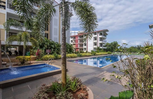 Saunta Vaddo Apartment | 2BR w Pool Sauna 2km to Baga Calangute Beach