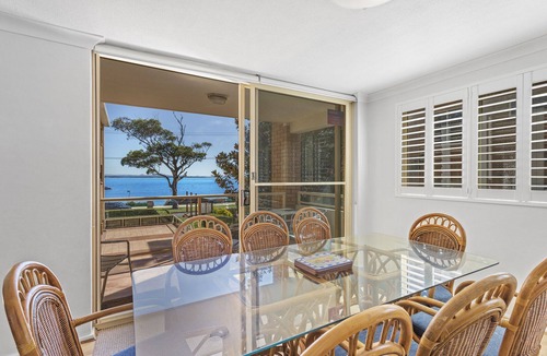 Shoal Bay Apartment | 6 South Pacific Across the road from Shoal Bay beach.