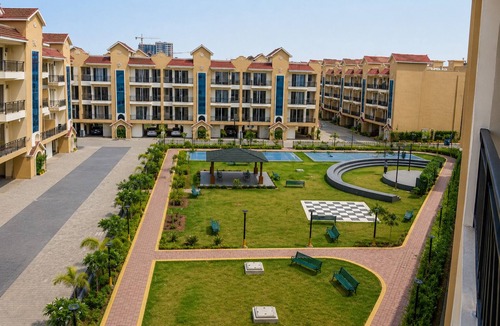 Zirakpur Apartment | Aerohub Suites: Himalayan Foothills Escape Cozy 1BHK in Zirakpur, NearChandigarh