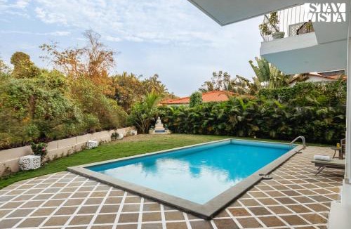 Mandrem Villa | Aroha Palms Serenity with Private Pool, Wi-Fi