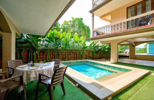 Khattalwada Villa | Aveeno Villas with Swimming Pool and Jacuzzi Near Baga and Calangute