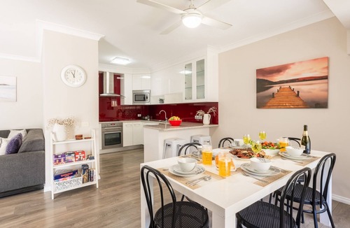 Nelson Bay House | Bushmans, 9 24 Tomaree Street - Spacious townhouse with air conditioning and close to Nelson Bay Town Centre