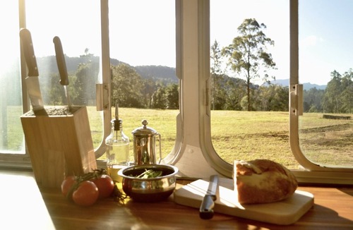Coffee Camp Cabin | Coffee Grounds - The Bus