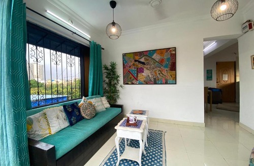 Ranwar Apartment | ConnektHomes - Saba heritage Charming Apartment in Bandra West