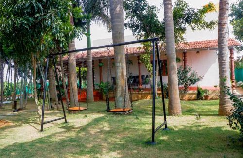 Doddaballapur Villa | Eco Serenity Pet-friendly Charming 2-BHK Villa With Lush Garden, Gazebo, Private Pool & Open Dining Close to Nandi Hills