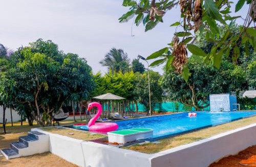 Doddaballapur Villa | Eco Serenity Pet-friendly Charming 2-BHK Villa With Lush Garden, Gazebo, Private Pool & Open Dining Close to Nandi Hills