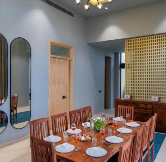 Rajawas Villa | ELIVAAS 24 Carat 4-BHK Villa with Private Outdoor Pool, Cabana, Garden, Gazebo & Open-Air Dining