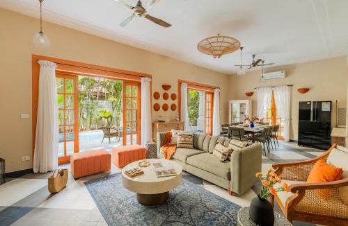 Arpora Villa | ELIVAAS 4 BHK with Pvt Pool near Baga - Celest
