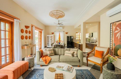 Arpora Villa | ELIVAAS 4 BHK with Pvt Pool near Baga - Celest