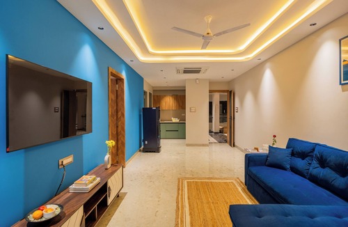 Saipem Apartment | ELIVAAS Kamerios Brisa 1BHK with Jacuzzi