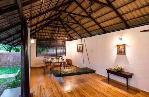 Kothamangalam Villa | ELIVAAS Tales By Tamarind 200 Year-Old 3 BHK Forest Villa with Pvt Pool, Garden, Gazebo, Backyard & Open-Air Shower Courtyard