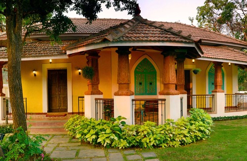 Chorao Villa | ELIVAAS Terra Rosa 4 BHK Villa With Pool