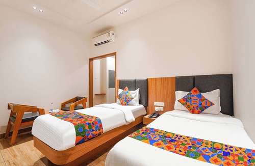 Bhimavaram Hotel | FabHotel A Square - 400m from Bhimavaram Junction