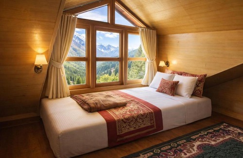 Vashist Hotel | Hotel Hollywood Vibes #riverview #premium rooms #prime location #most awarded #parking #top rated #open terrace #lawn #best selling hotel in manali
