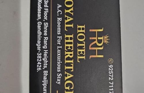 Gandhinagar Hotel | Hotel Royal Heritage