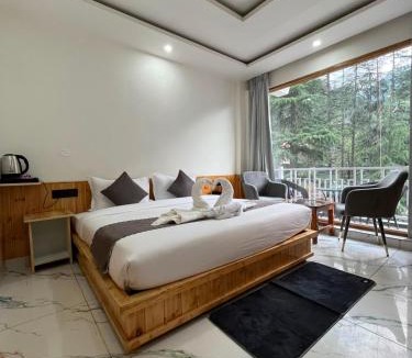 Kasol Hotel | Hotel The Travica Kasol Centrally Heated & Air Cooled Near Volvo Bus Stand