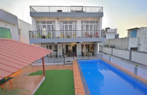 Malavli Villa | I EMPYREAN STAYS ll MYSTICAL STONE VILLA ll 4BHK II AC II PRIVATE POOL II