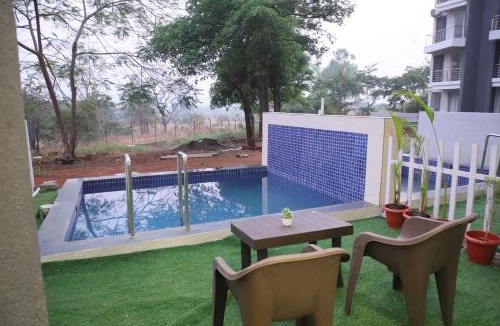 Karjat Apartment | Ivy Bliss Studio with Private Pool, B 09, Karjat