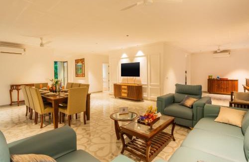 Uttorda Villa | Kensho Villas Daisy with Private Pool Serene 5-BHK With Shared Pool & Lift, Near Popular Beaches
