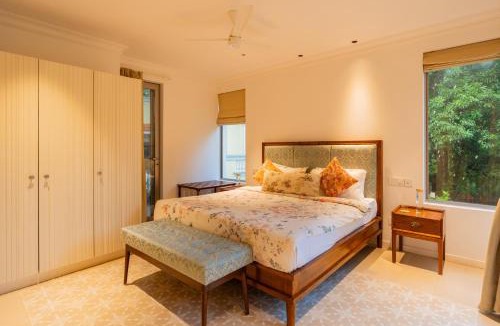 Uttorda Villa | Kensho Villas Daisy with Private Pool Serene 5-BHK With Shared Pool & Lift, Near Popular Beaches