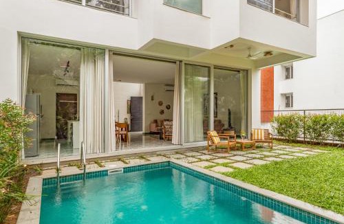 Nerul Villa | La Agueda by The Blue Kite - 2BHK Luxury Villas, 10 mins to Candolim Beach & 5 mins to Casino with Private Pool, Fully Equipped Kitchen, Garden, 24x7 Security & WiFi