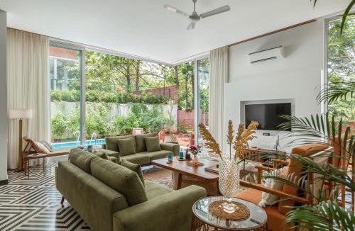Parra Villa | La Covelo by The Blue Kite - 3BHK Villas very close to Assagao with Private Pool, Terrace, Garden, Kitchen & Security