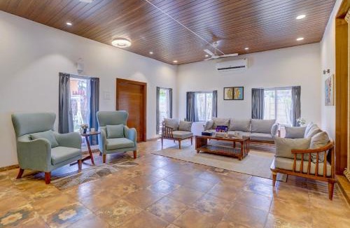 Karjat Villa | Lavender Crest by ELIVAAS Pet- friendly 4-BHK Villa With Private Pool , Garden Area, Outdoor seating Near Bhimashankar Walls Trek