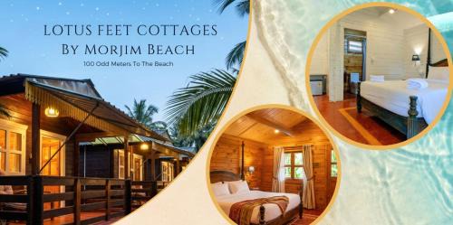 Morjim Hotel | Lotus Feet Cottages, 100 Odd Meters from Morjim Beach