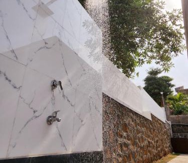 Karjat Villa | Misty Falls Karjat Waterfall view