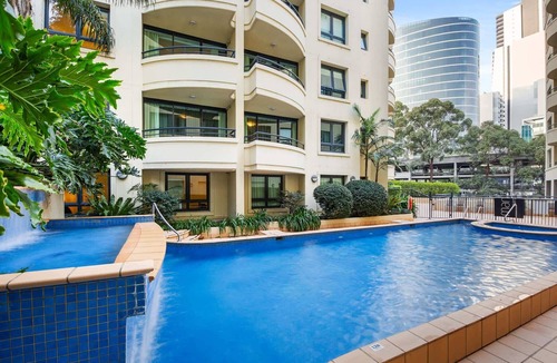 Parramatta Apartment | Modern Studio in Parramatta | Pool, AC, Workspace