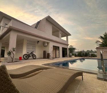 Vada Villa | Moksha farms -3bhk private villa with pool and nature